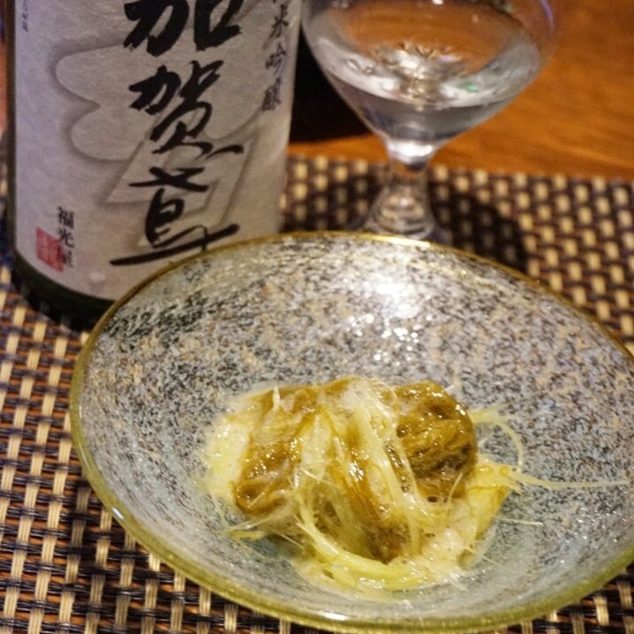 【愛知食材】ヤングコーンの髭ともずくのポン酢和え